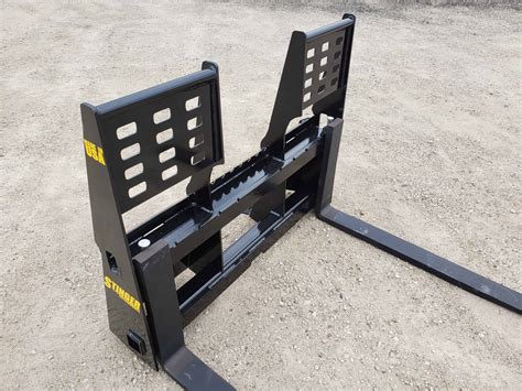 ms skid steer attachments|skid steer forks for sale.